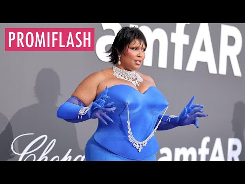 Video Thumbnail: 27 Kilo weniger: Lizzo im Nippelketten-Korsett in Cannes