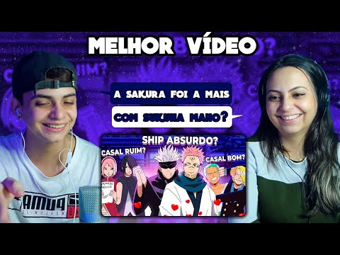 TIPOS DE CASAIS DE ANIME (ANIMAÇÃO PARÓDIA)