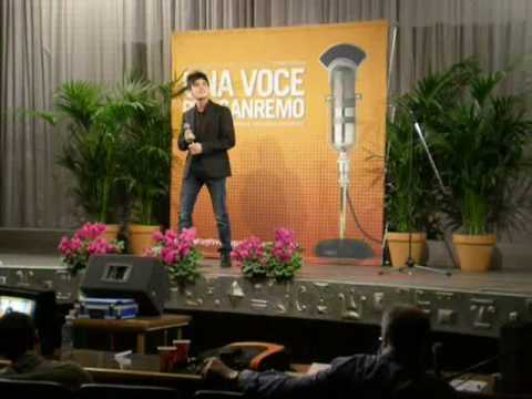 Una Voce Per Sanremo La Distanza Di Un Amore Lorenzo Cuscusa