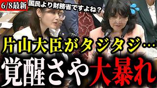 【参政党】「財務省に褒められたいんですか？」塩入議員が片山大臣を徹底追及...とんでもない事になっています【神谷宗幣】