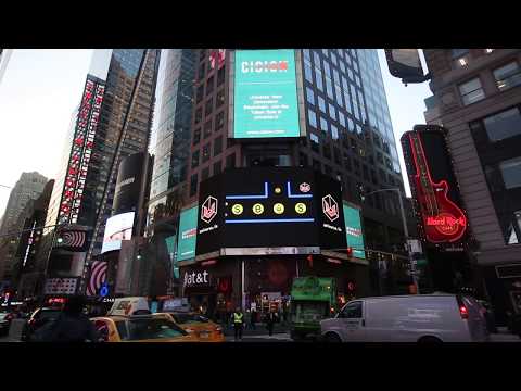 Universa at Times Square, NY 30/11/17