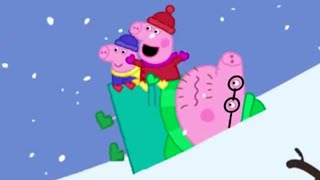 Peppa Pig Español Capitulos Completos -Día de inviernos fríos-Episodios de Navidad- Dibujos Animados