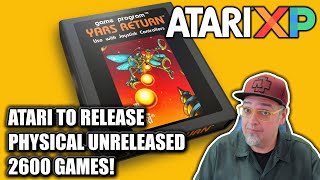 Atari To Release PHYSICAL 2600 Cartridges Of Never Released Games! AtariXP Collectible Carts!