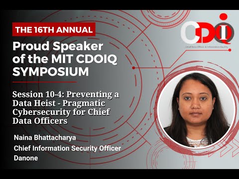2022 MIT CDOIQ Symposium Session 10-4 - Naina Bhattacharya