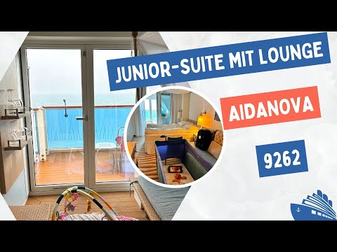 Zu klein mit Baby? Junior Suite AIDAnova 9262 Rundgang im Detail