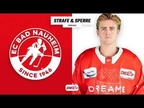 DEL2 | Davis Koch suspended for 3 games | EC Bad Nauheim
