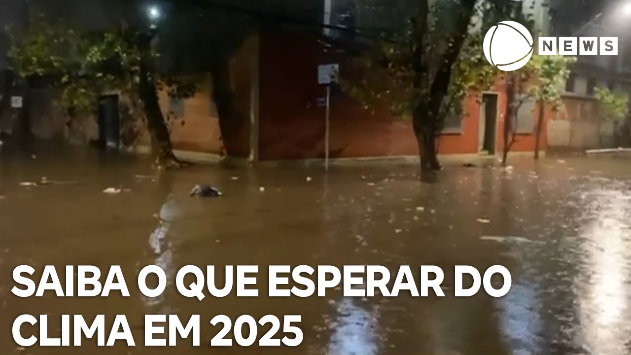 Meteorologista explica o que esperar do clima em 2025