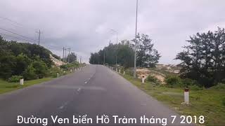 preview picture of video 'Đường Ven Biển Hồ Tràm Bình Châu tháng 7 2018'
