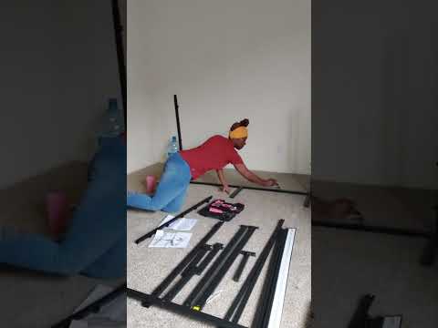 14" #Mellow bed frame from Amazon. Assembly