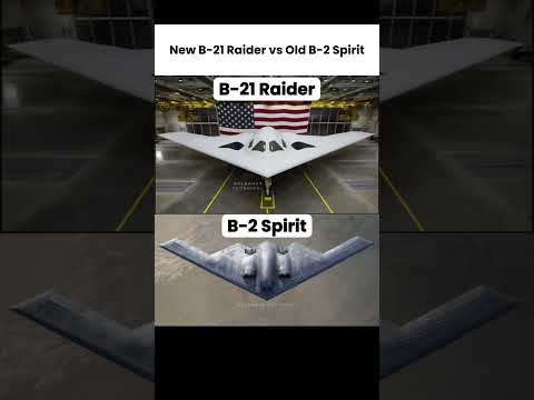 B-21 Raider vs B-2 Spirit – The ULTIMATE STEALTH BOMBER Battle!