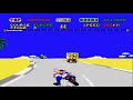 Super Hang On Sega Genesis Mega Drive Expert With Winning Run Surprising Ending