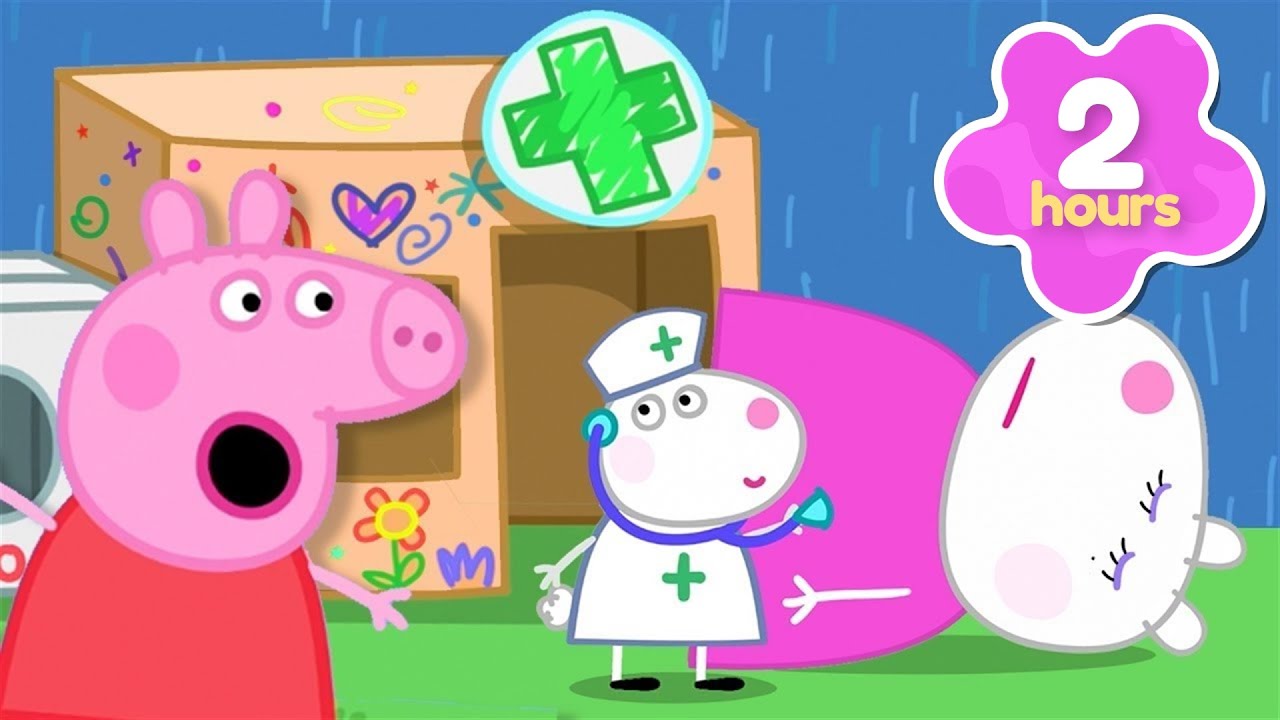Peppa Opens Up a Hospital! 🏥 | Peppa Pig Full Episodes | 2 Hours of Kids Cartoons