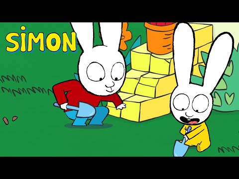 Capa de Cavando no Jardim | Simon | Episódios Completos Português 1h | Temp. 3 | Desenhos animados infantil