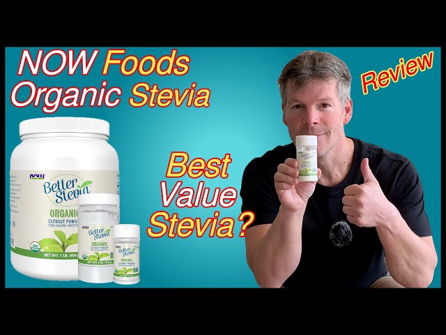 Vídeo relacionado con Now Foods Better Stevia Extract Powder, Organic - 113G - 113 gr