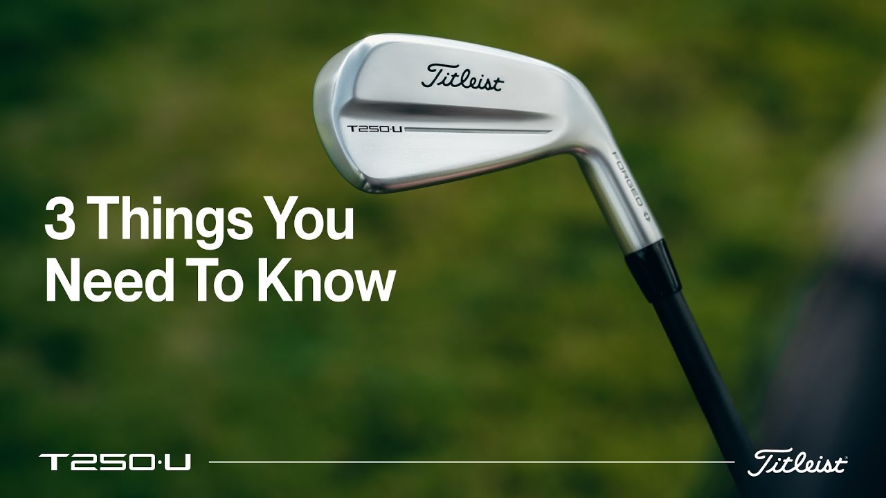 Titleist T250 Golf Utility Iron
