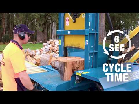 REX 600X Firewood Processor Australian Made by Whitlands Engineering