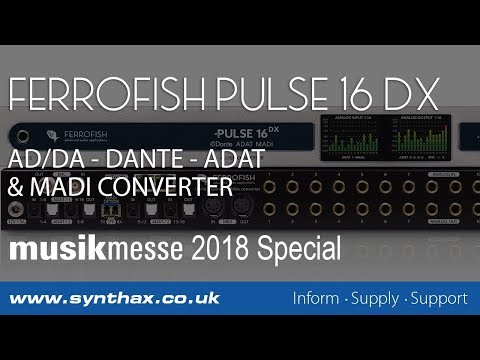 Ferrofish Pulse 16 DX Dante Singlemode image 2