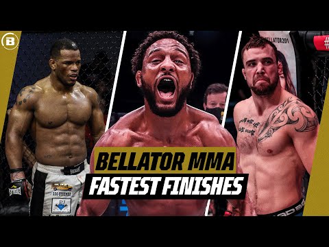 The FASTEST finishes in Bellator history 🔥