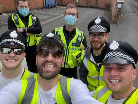 Swankie DJ Live Stream #42 (Hard Trance) Outside A Police Station For The Rapture Takeover