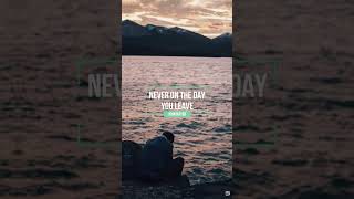 Never on the Day You Leave - John Mayer (Lyrics Video)