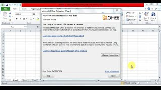 microsoft office 2010 activation error | error 0xC004F074 | something techky