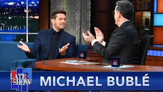 Michael Bublé Sings With Stephen Colbert On A Classic Sea Shanty, &quot;Barrett&#39;s Privateers&quot;