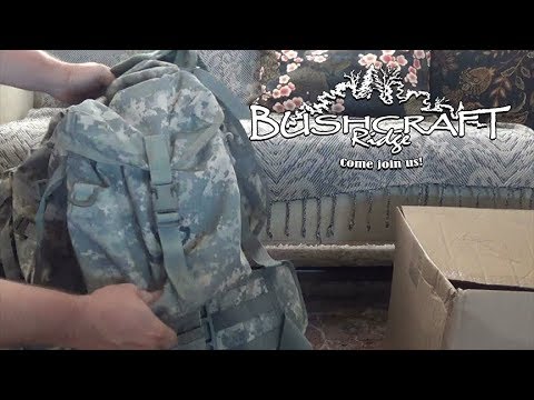 ACU MOLLE II: How to Set Up the Sustainment Pouches