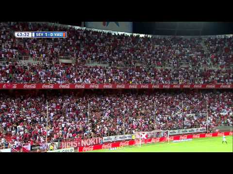 Goal of Aleix Vidal (1-0) Sevilla FC - Valencia CF - HD