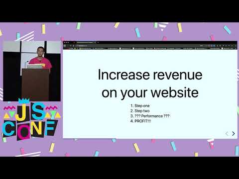 Automated perf. budgeting into your pipeline w/ sitespeed.io - Daniel Lopez - JSConf US 2019
