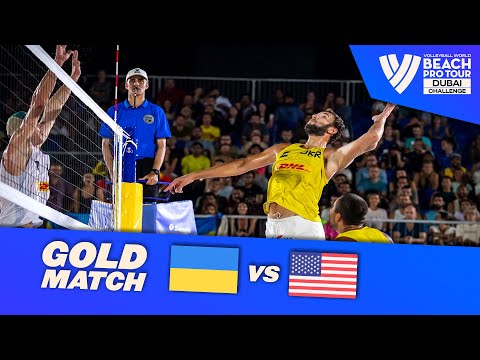 Popov/Reznik vs. Benesh/Partain - Gold Match Highlights Dubai 2022 #BeachProTour