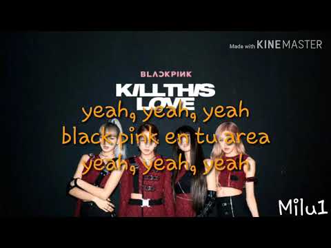 Kill this love karaoke(español)