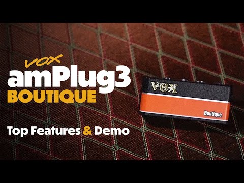 Гитарный усилитель для наушников VOX AMPLUG 3 BOUTIQUE - фото 2 - id-p2380097731