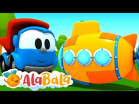 EPISOD NOU - Camionul Leo construiește un Submarin - Desene animate AlaBaLa