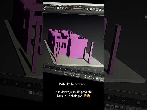 2BHK house plan Designer by in 3ds Max || Rajesh