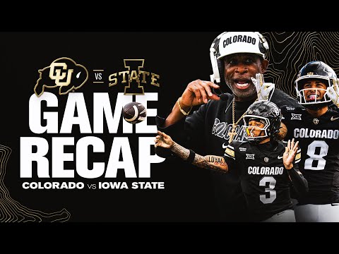 Colorado Football: Colorado Upsets No. 22 Iowa State | Game Recap