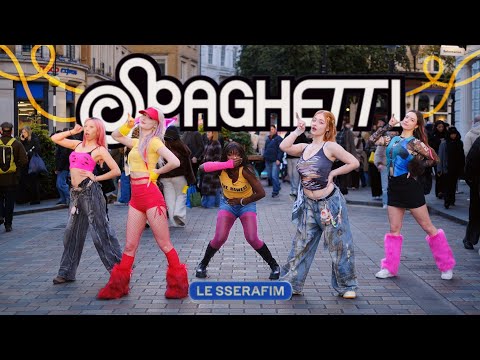 [KPOP IN PUBLIC] LE SSERAFIM (르세라핌) - SPAGHETTI | DANCE COVER | UK | LONDON