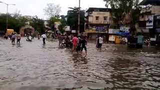 preview picture of video 'Water Logging In Virar West'