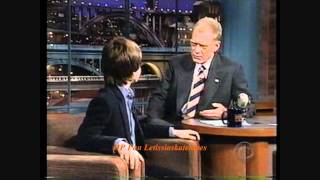 Daniel Radcliffe on Letterman 2001 Sorcerer's Stone YouTube