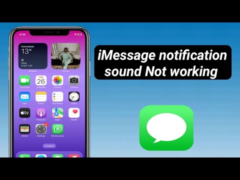 iphone message notification sound Not working || how to fix