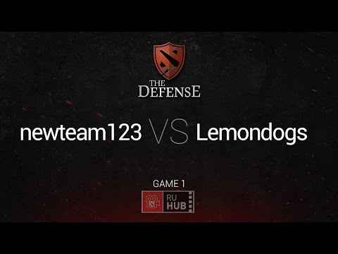 Newteam123 -vs- Lemondogs, The Defense, Group Stage, Game 1