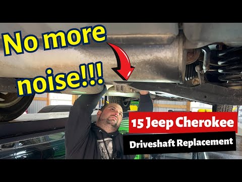 2015 Jeep Cherokee Rear Driveshaft Replacement