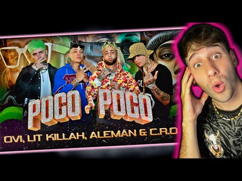 ZUKWAAN REACCIONA a C.R.O, OVI, LIT killah, Alemán - Poco a Poco (Video Oficial)
