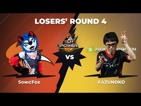 SonicFox vs Kazunoko - Losers' Round 4 - DBFZ Summit of Power
