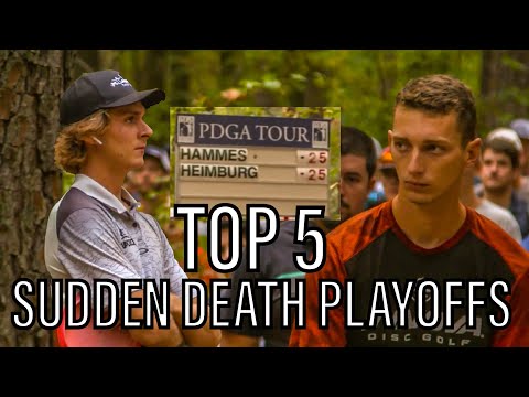 TOP 5 SUDDEN DEATH PLAYOFFS IN DISC GOLF
