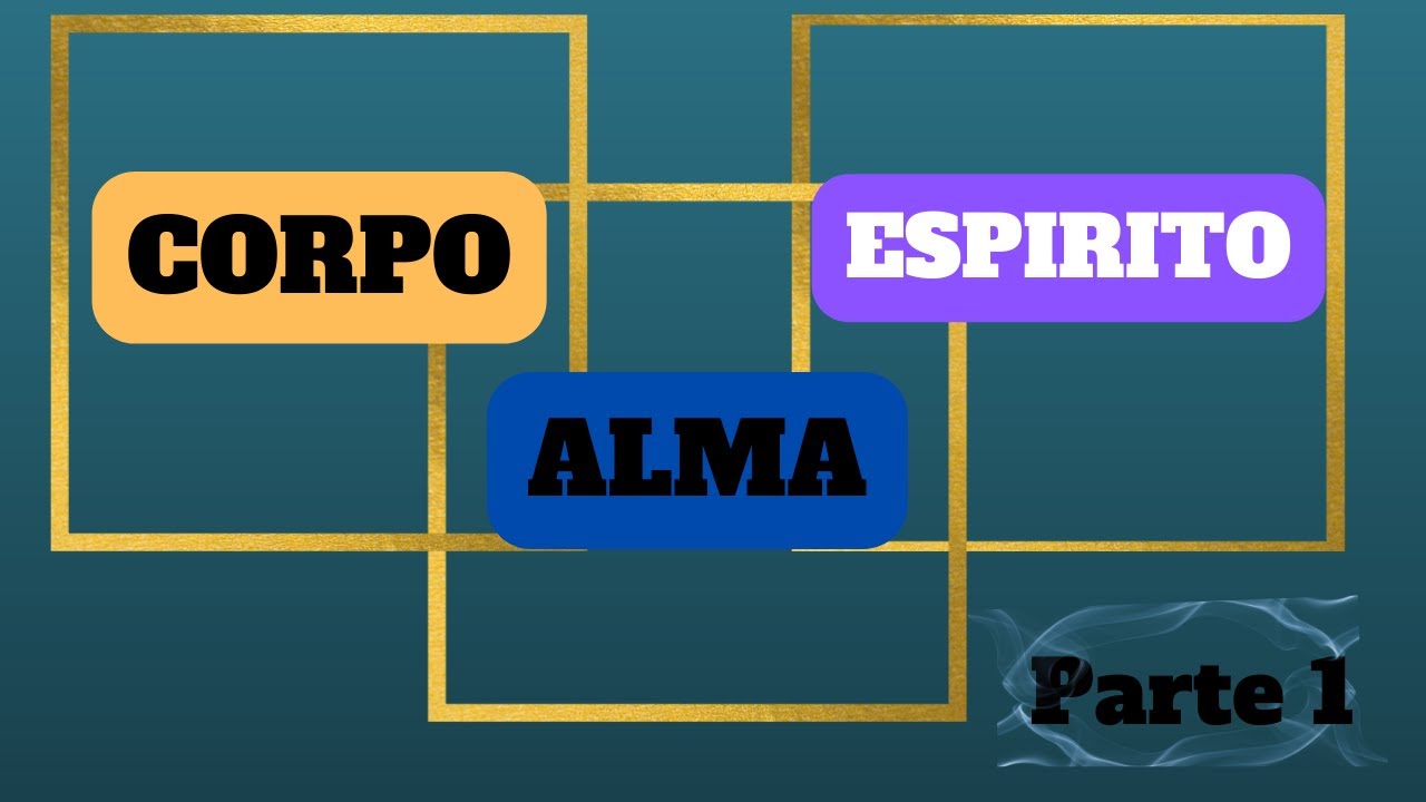 VOCÊ SABE O QUE É CORPO ALMA ESPIRITO - PARTE 1
