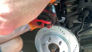 Easiest Nissan Titan/Armada/Pathfinder/QX56 brake rotors and pads