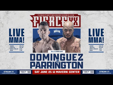 Lehi Dominguez vs Calvin Parrington - Fierce Fighting Championship 20