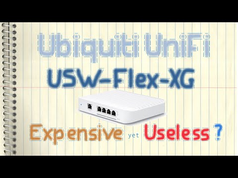 Šakotuvas Ubiquiti | Switch Flex XG | USW-Flex-XG video
