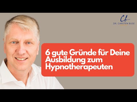 6 gute Gründe für Deine Ausbildung zum Hypnotherapeuten - Intensivausbildung Therapeutische Hypnose