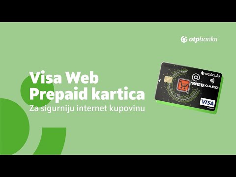 OTP banka d.d. – Visa web prepaid kartica  Eur